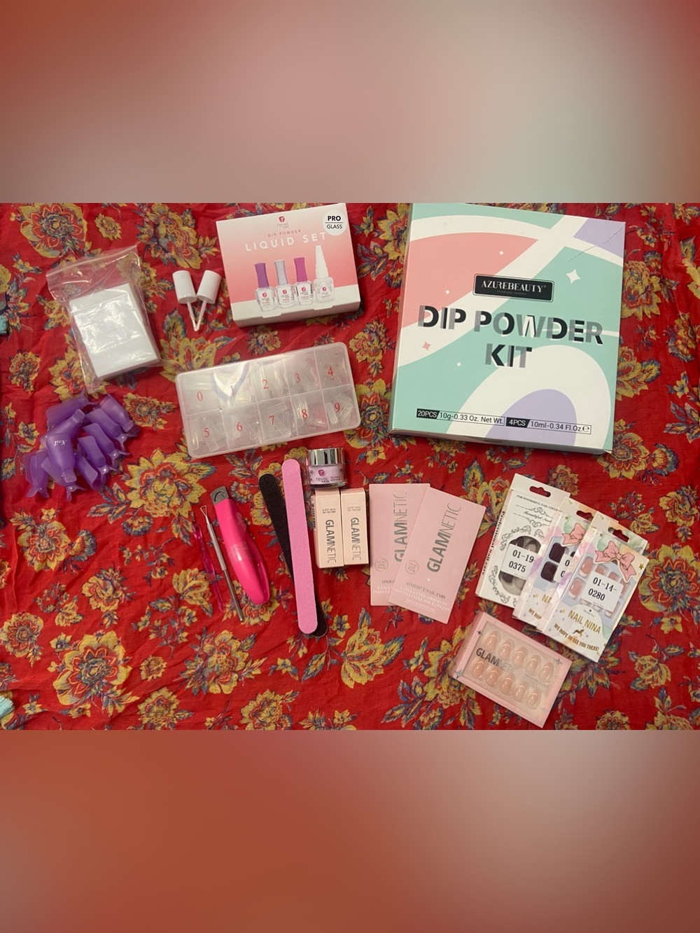 Dip Powder Nail Kit, Glamnetic Nail Kit, & Accessories